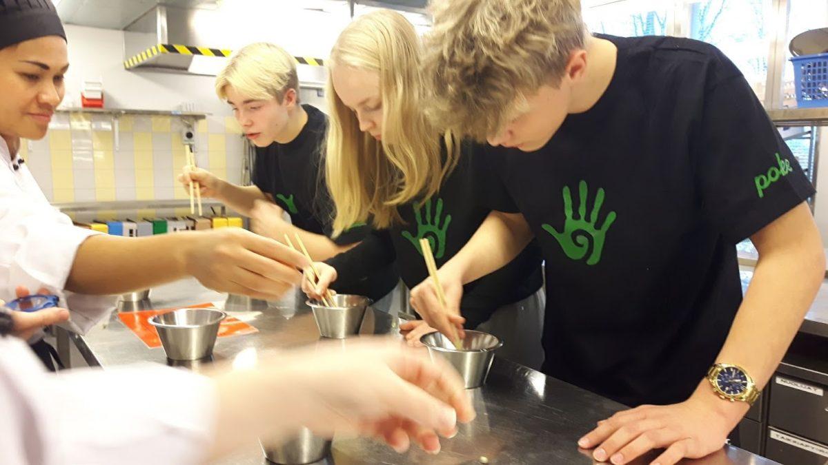 Taitaja9 -kilpailut ravintola- ja catering-alan tehtävä