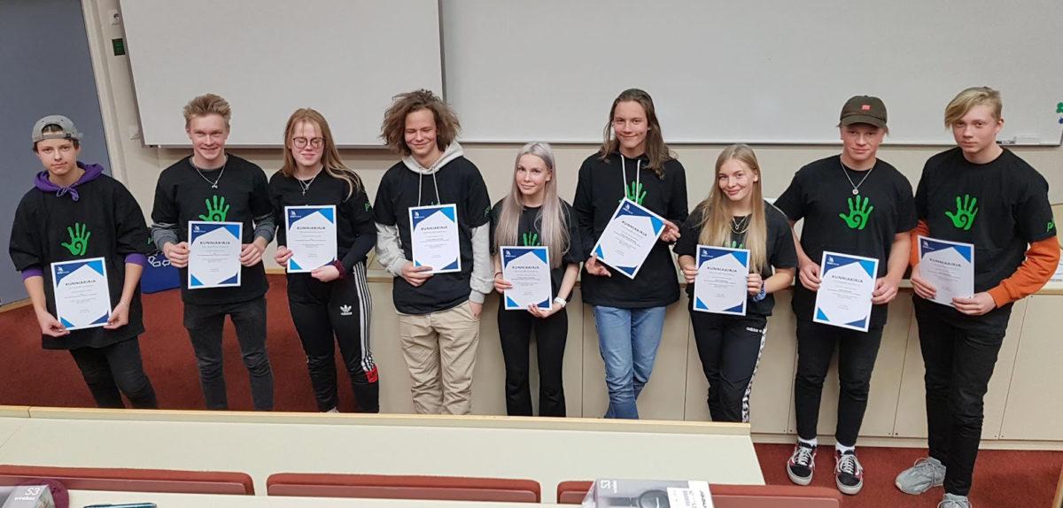 Taitaja9 -voittajat Äänekoski 2019
