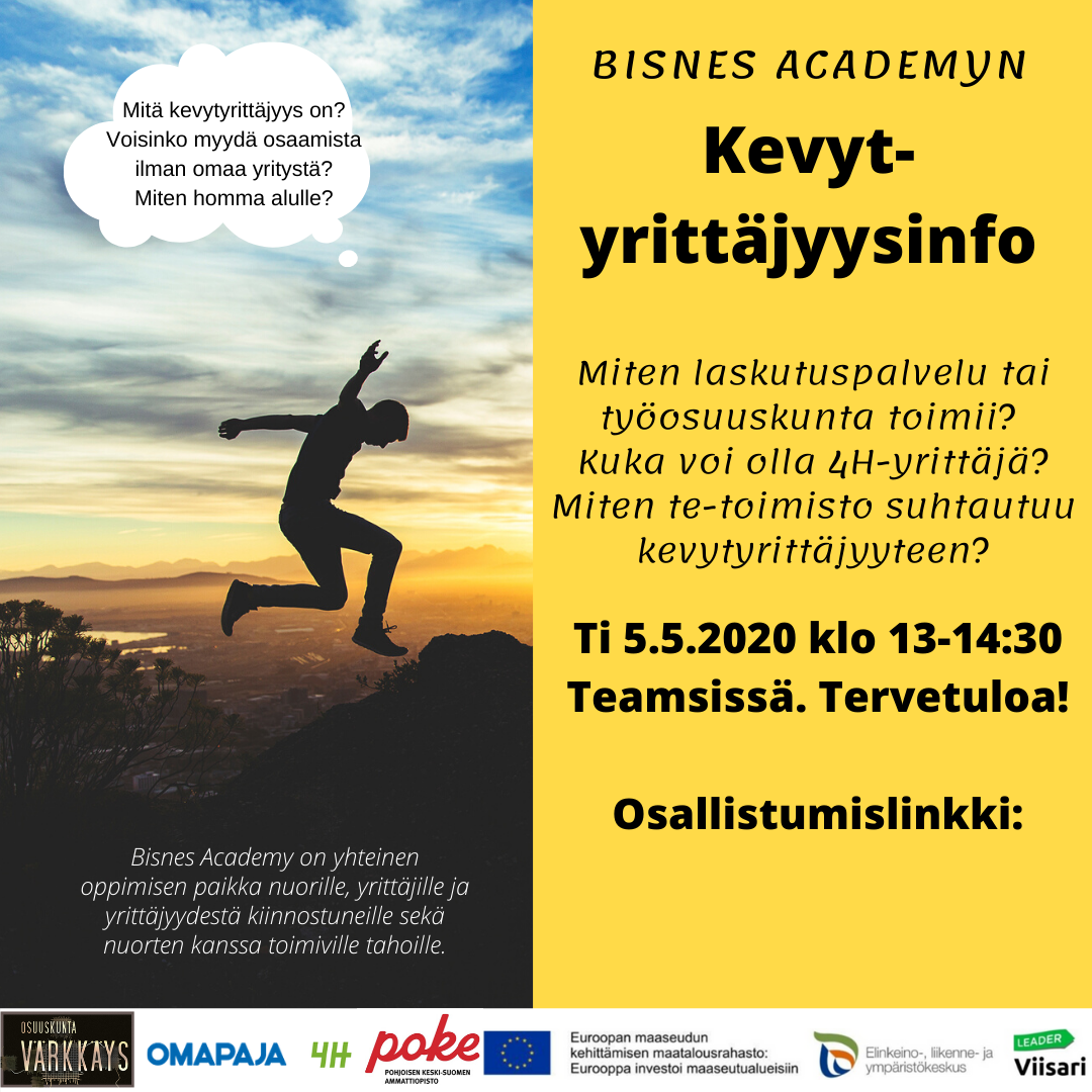 Kevytyrittäjyysinfo 5.5.