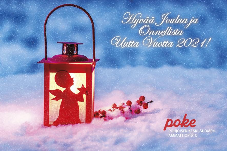 POKE joulukortti 2020