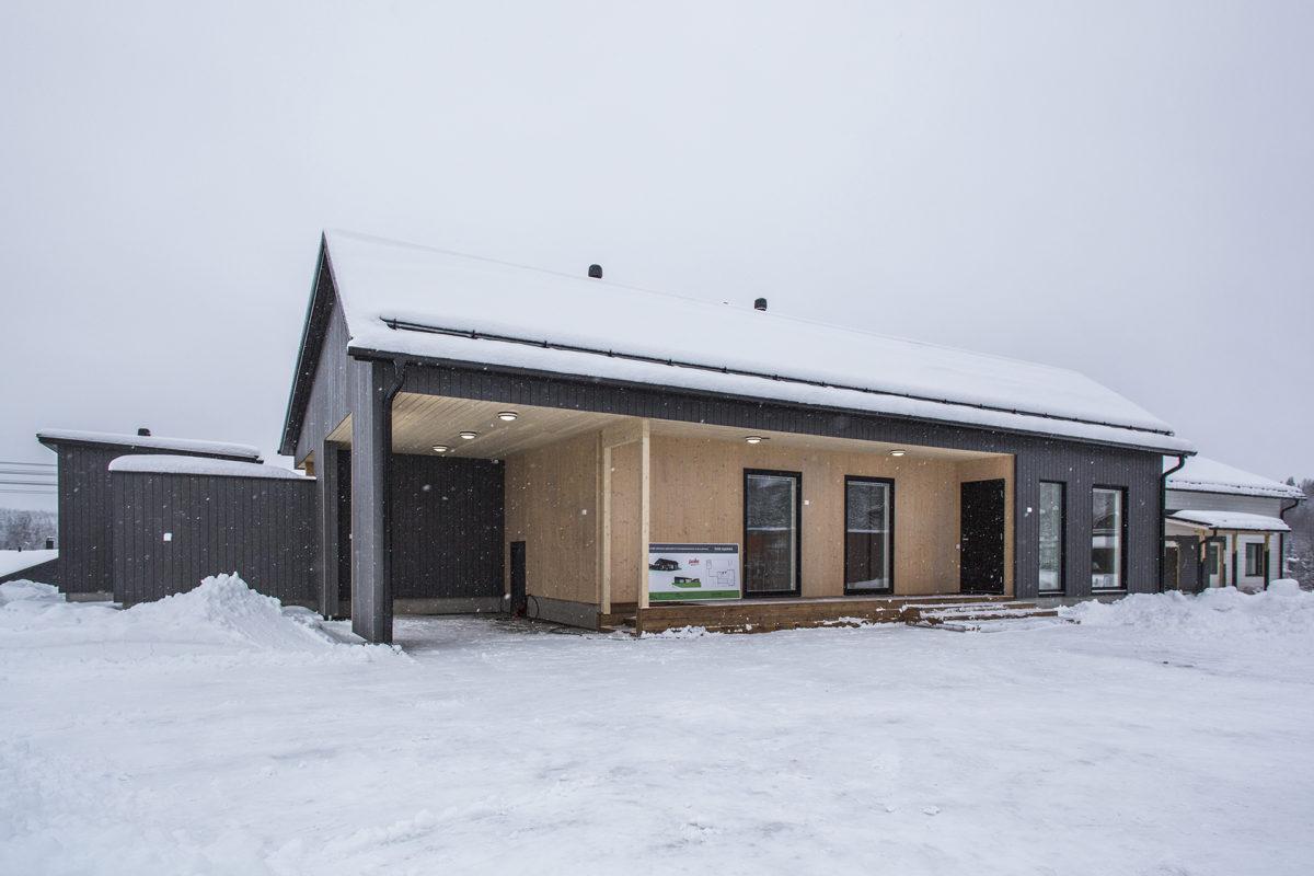 Päivämiehenkuja talon julkisivu