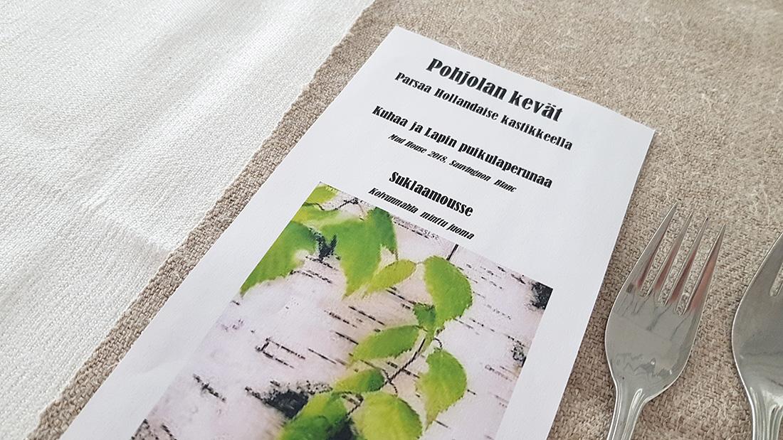 Tian menu