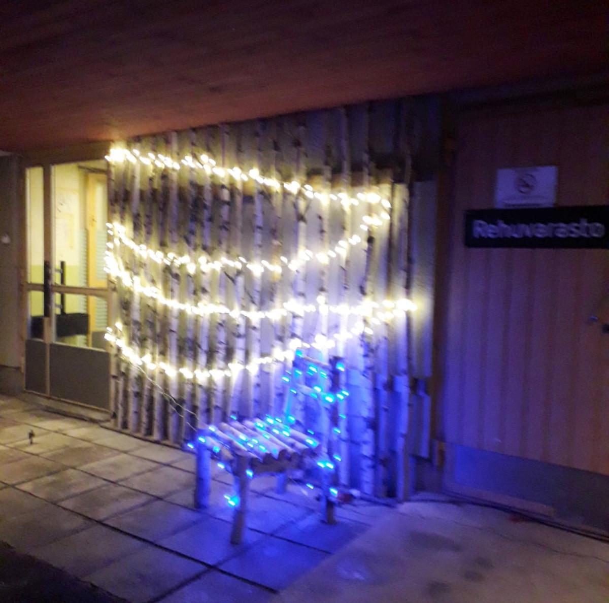 Navetan valaistusta