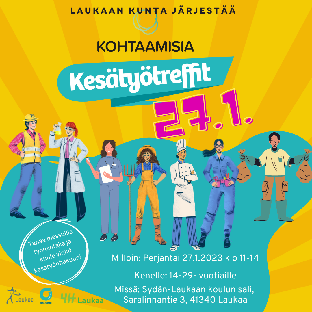 Kesätyötreffit2023laukaa