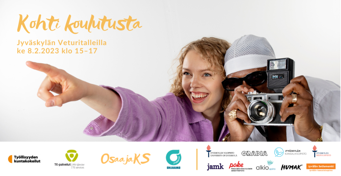Kohti koulutusta-tapahtuman banneri