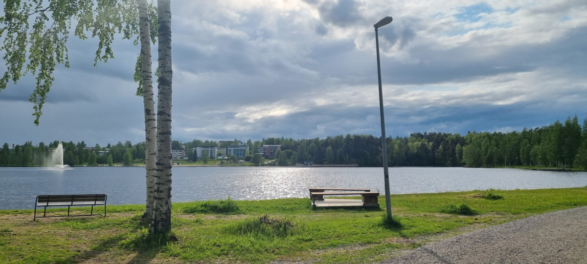 Keiteleen ranta Ääneniemestä