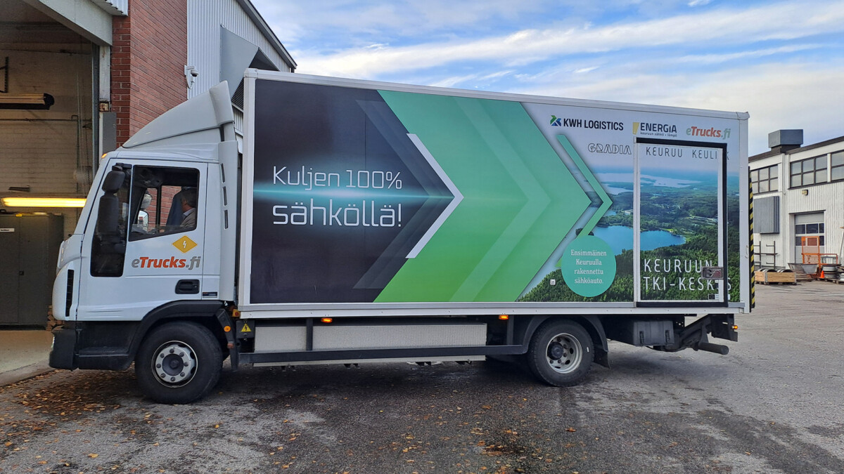 Sähkökäyttöinen kuorma-auto