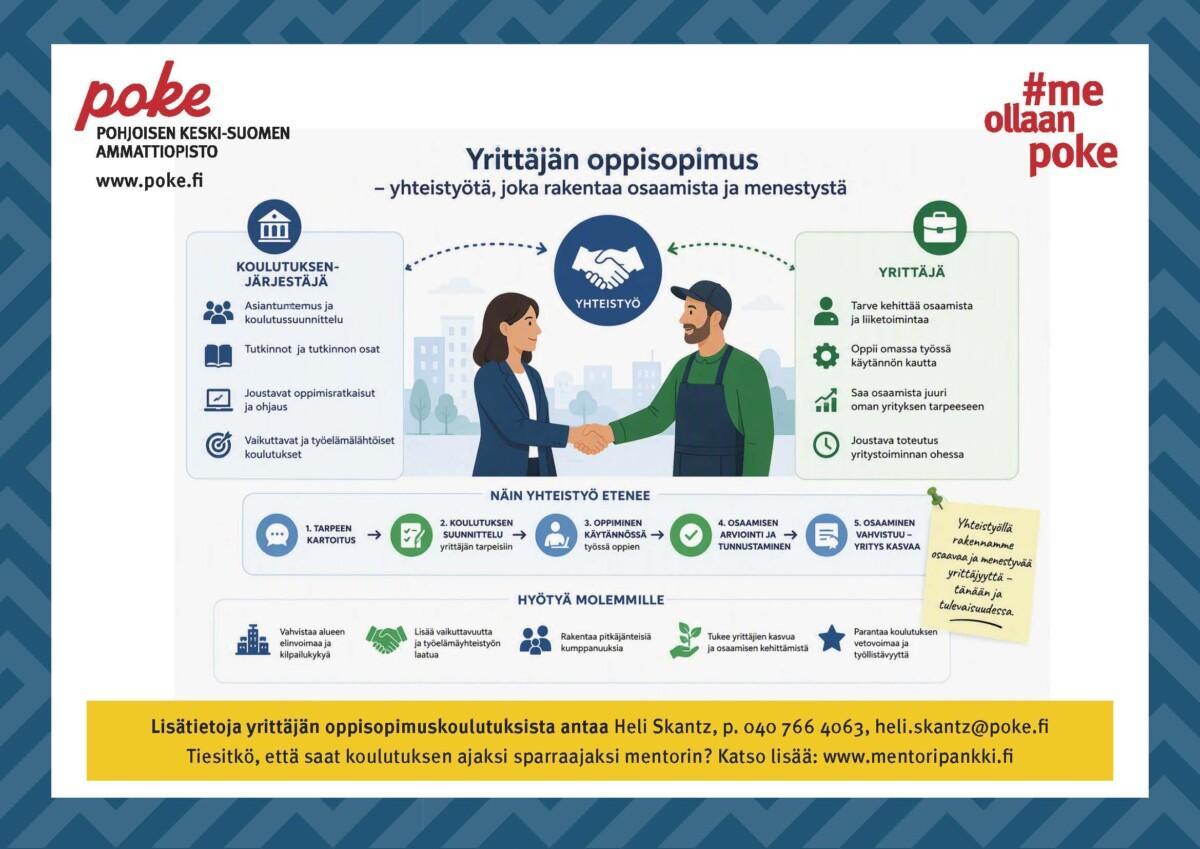 Yrittäjän oppisopimus -info